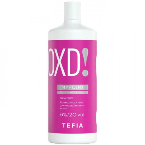 Крем-окислитель 6% для окрашивания волос, MYPOINT COLOR OXYCREAM - TEFIA 900 мл