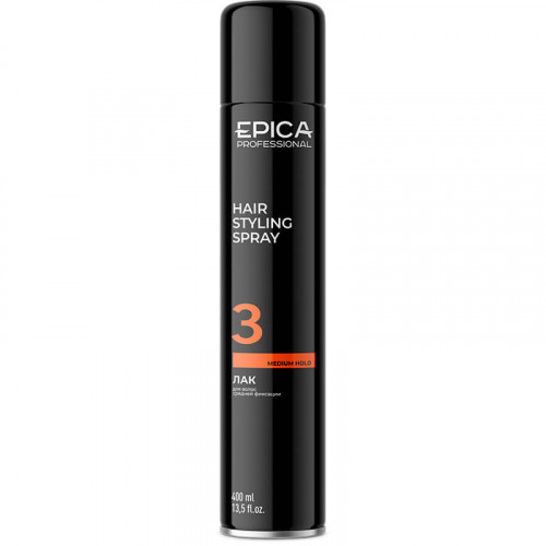 Лак для волос средней фиксации «MEDIUM» — EPICA, 400 мл  