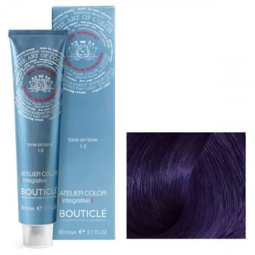 0/68 Фиолетово-синий, Краска для волос - Bouticle Atelier Color 80 мл  
