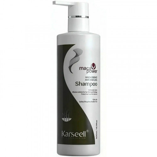 Шампунь против выпадения волос, Maca Essence Anti-Hair Loss Shampoo, Karseell 500 мл  
