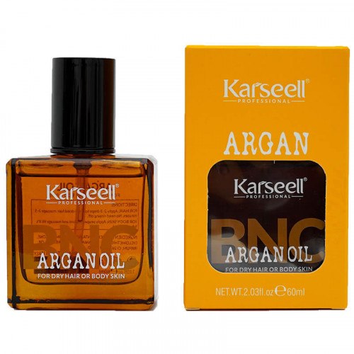 Аргановое масло для волос и тела BNC Argan OIL, Karseell 60 мл  