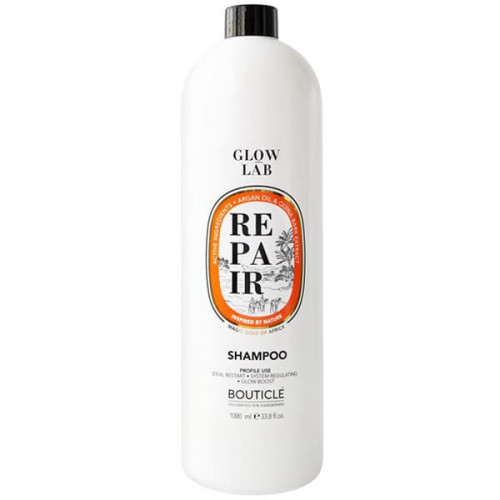 Восстанавливающий шампунь придающий сияние Argan Repair Illuminating Shampoo - Bouticle 1000 мл  