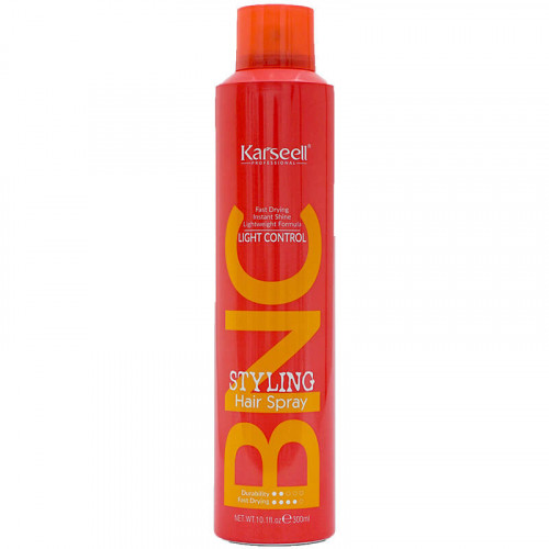 Лак для укладки волос средней фиксации BNC Styling Hair Spray, Karseell  