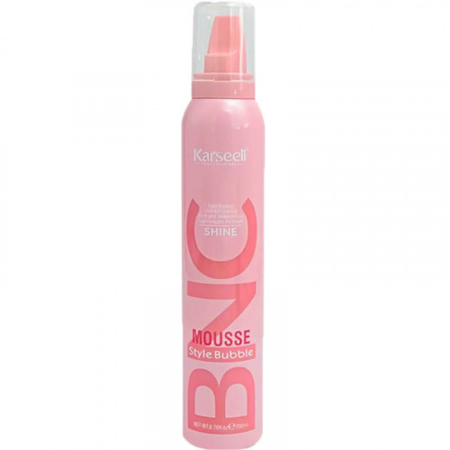 Стайлинг-мусс для укладки волос BNC Shine Style Bubble, Karseell 200 мл
