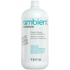 Шампунь пептидный для сухих и ломких волос Ambient Moisture — Tefia