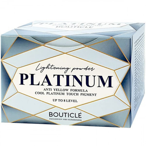 Обесцвечивающий порошок с комбинацией нейтрализующих пигментов Cool Platinum Touch — Bouticle, 500 гр