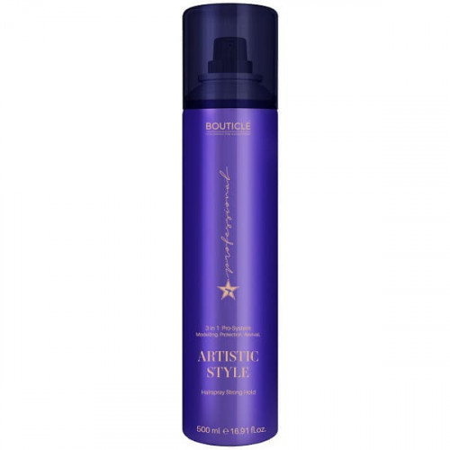 Лак сильной фиксации для волос Artistic Style Hairspray Strong Hold — Bouticle, 500 мл  