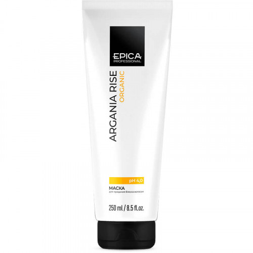 Маска для придания блеска волосам «ARGANIA RISE Organic» — EPICA