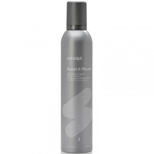 Мусс для укладки волос экстрасильной фиксации Art Touch Boost-It Mousse, Concept 300 мл  