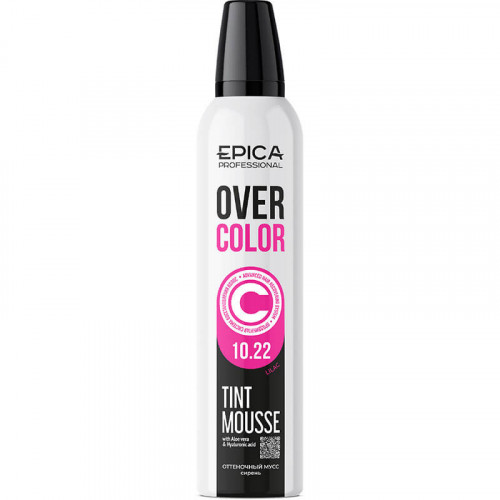 Оттеночный мусс для волос «Сирень» 10.22 «OVERCOLOR» — EPICA, 250 мл  