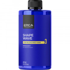 Перманент #3 для осветлённых волос «SHAPE WAVE» — EPICA