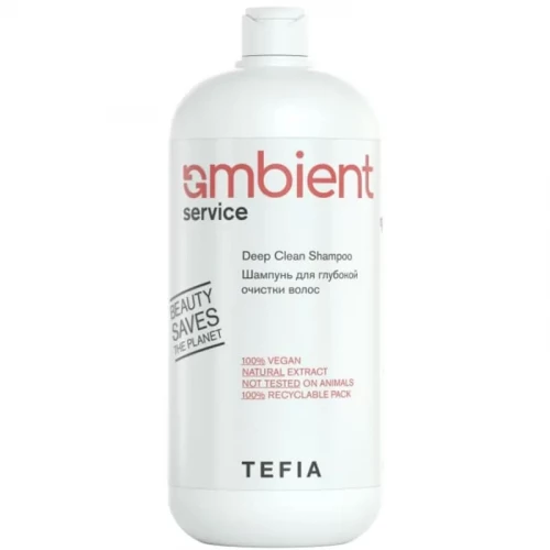 Шампунь для глубокой очистки волос AMBIENT SERVICE, Tefia 1000 мл  